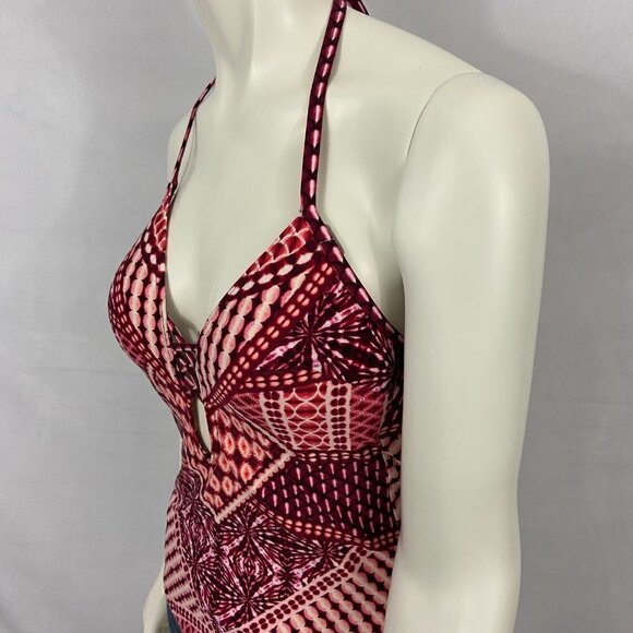 Kenneth Cole NY Geometric Swimsuit Tankini 2-Piece Tummytone Chest 35" Waist 29" - Picture 6 of 14